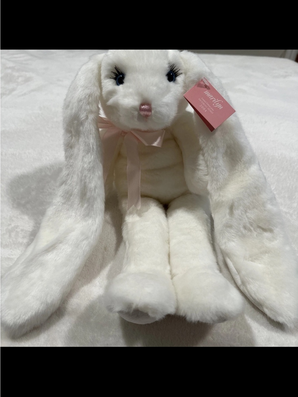 NWT Victoria's Secret Limited Edition Marilyn Bunny Plush Animal 2004  Easter